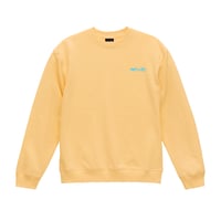 actwise 刺繍ロゴ スウェット（Vintage Yellow)