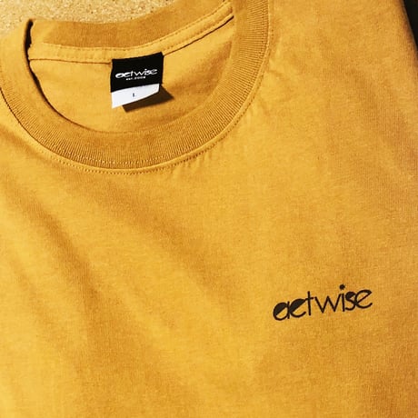 actwise  ロゴＴシャツ（キャメル）