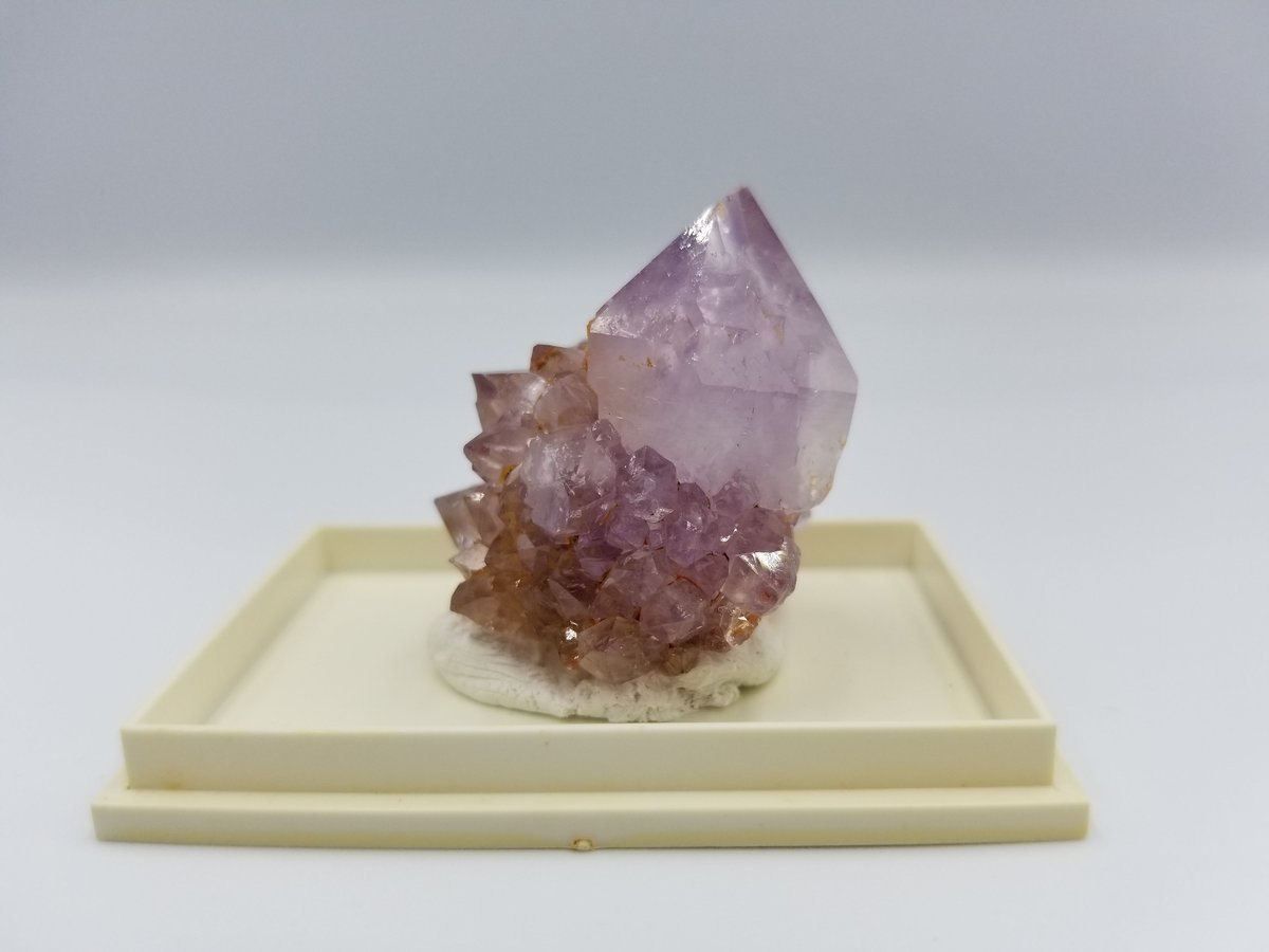 トライゴーニック✨虹入り　カクタスアメジスト　サボテン水晶　ラフストーン　原石 トライゴーニック✨虹入り カクタスアメジスト サボテン水晶 ラフ