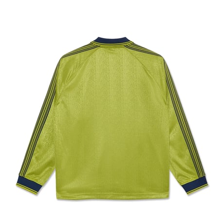 POLAR SKATE.CO DAVIE LS SHIRT  PERIDOT/DARK BLUE