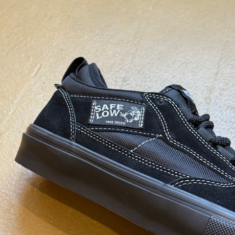 VANS SKATE SAFE LOW BLACK/BLACK