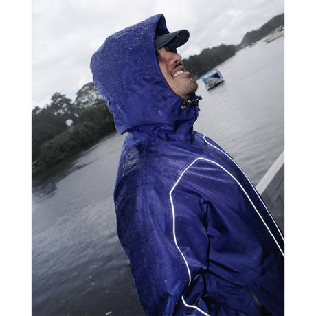 PASS~PORT WORKERS RAIN JACKET NAVY