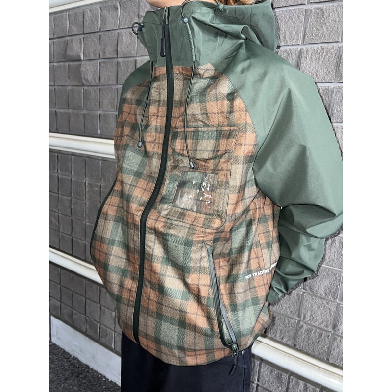 POP TRADING COMPANY CHECKED ORACLE JACKET DUFF