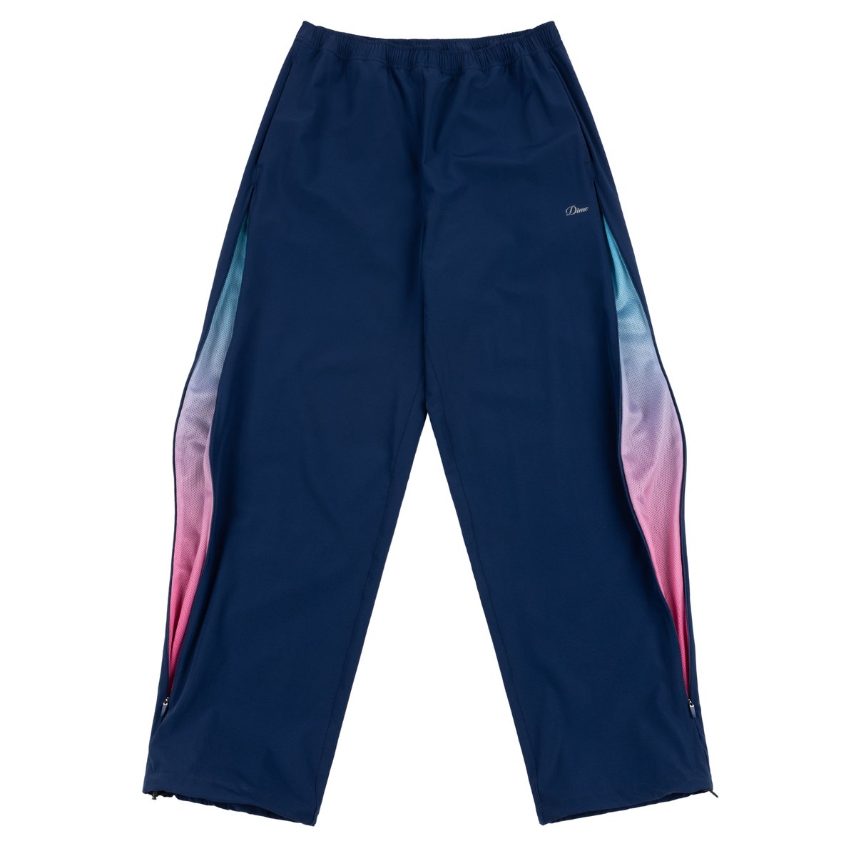 DIME ATHLETIC ZIP PANTS DARK NAVY | CANOLA SKAT