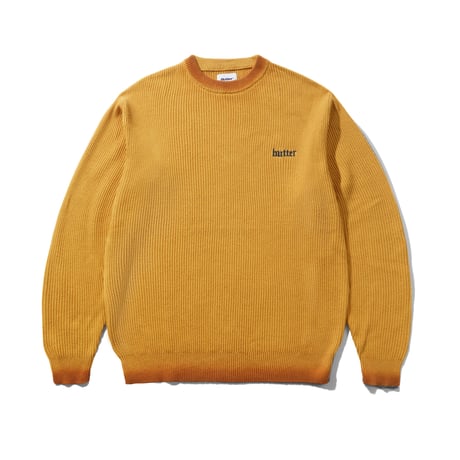 BUTTER GOODS FADE KNIT SWEATER SUNBURST