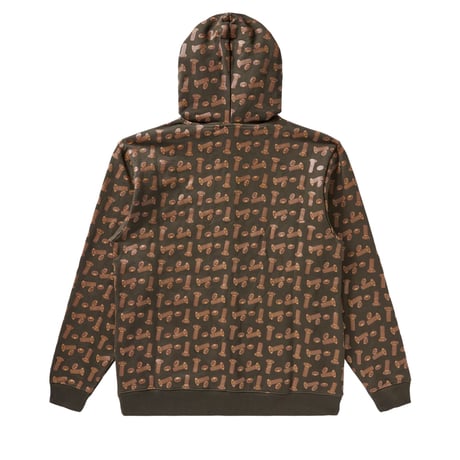BRONZE 56K × ICECREAM HARDWARE FULL ZIP HOODIE