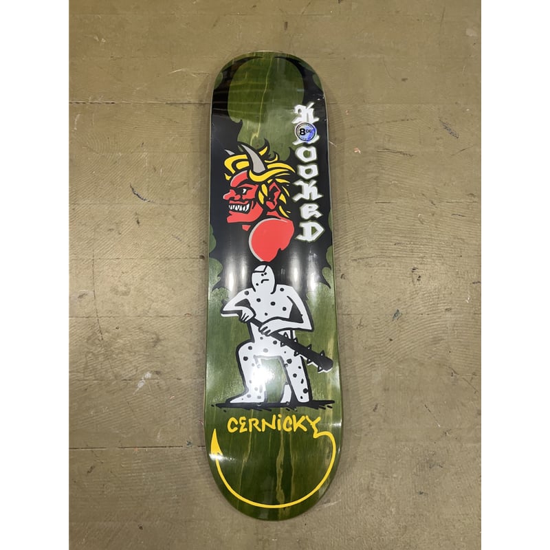 KROOKED CERNICKY DEVIL ED DECK | CANOLA SKATESHOP