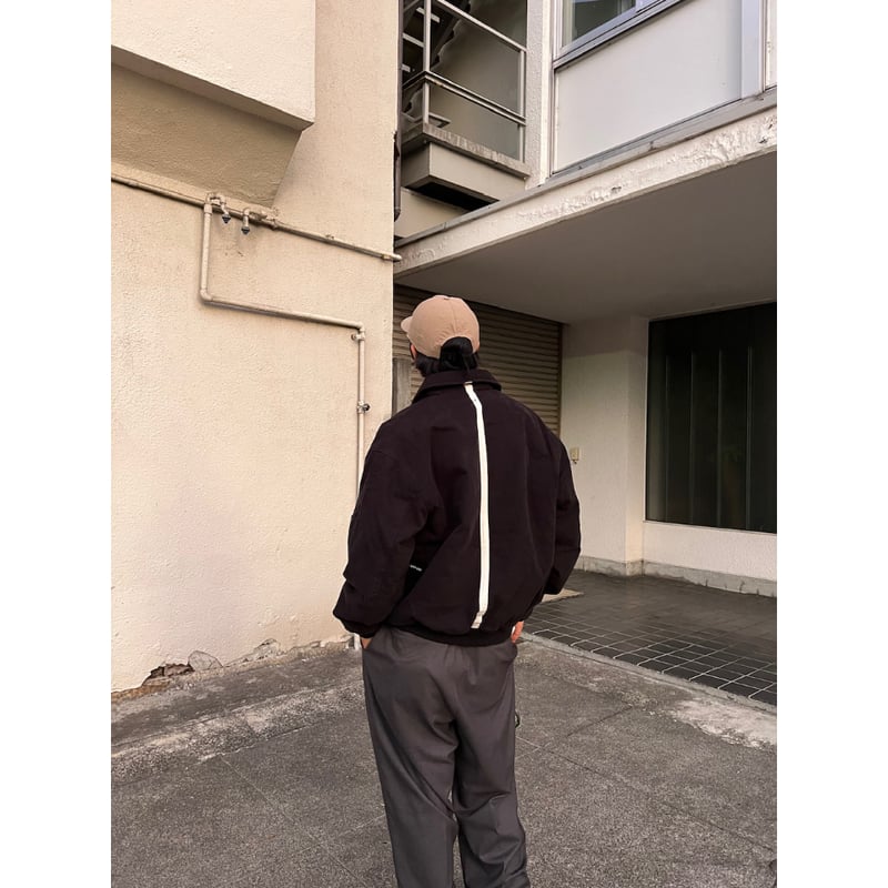 POP TRADING COMPANY フライトジャケット POP TRADING COMPANY / FLIGHT JACKET (BLACK) | T