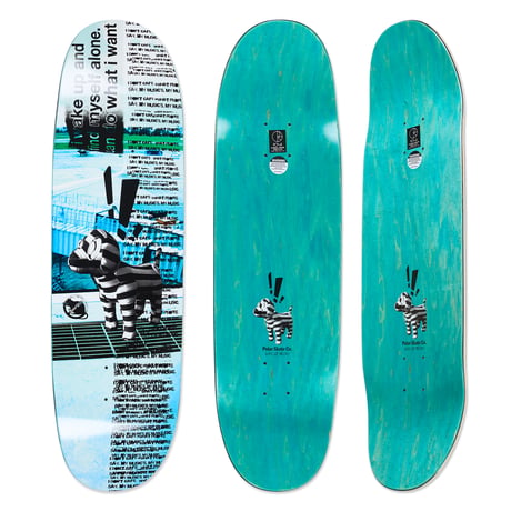 POLAR SKATE CO. JAMIE PLATT MY MUSIC DECK EYEBALL SHAPE