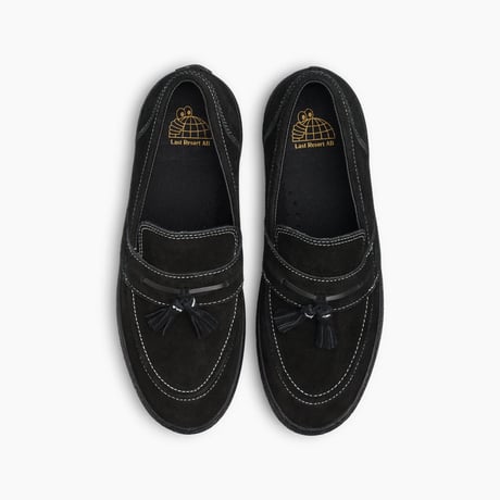LAST RESORT AB VM005 LOAFER BLACK/BLACK/WHITE STITCH