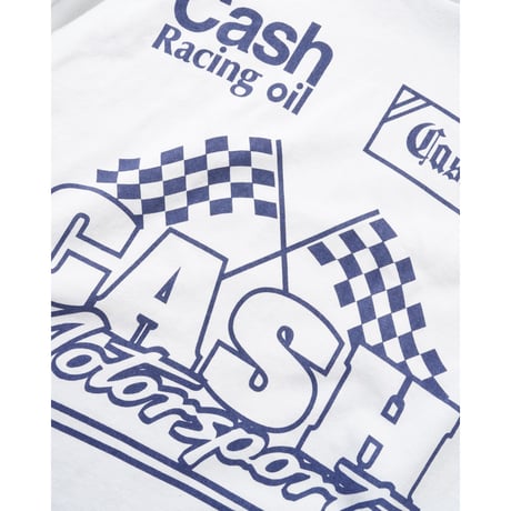 CASH ONLY SERVICE TEE WHITE