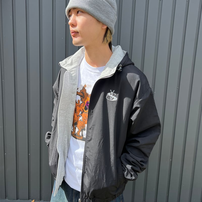 YARDSALE YS DRILL JACKET BLACK | CANOLA SKATESHOP YARDSALE YS DRILL JACKET BLACK | CANOLA SKATESHOP