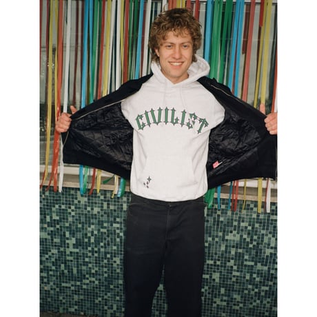 CIVILIST INSULATED BOMBER JACKET BLACK