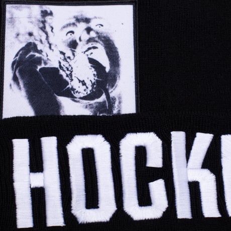 HOCKEY SERIOUS WARNING BEANIE