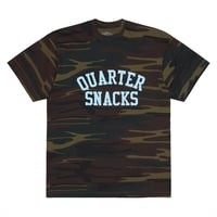 QUARTER SNACKS CAMO ARCH TEE