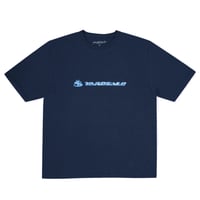 YARDSALE DARKWAVE TEE NAVY