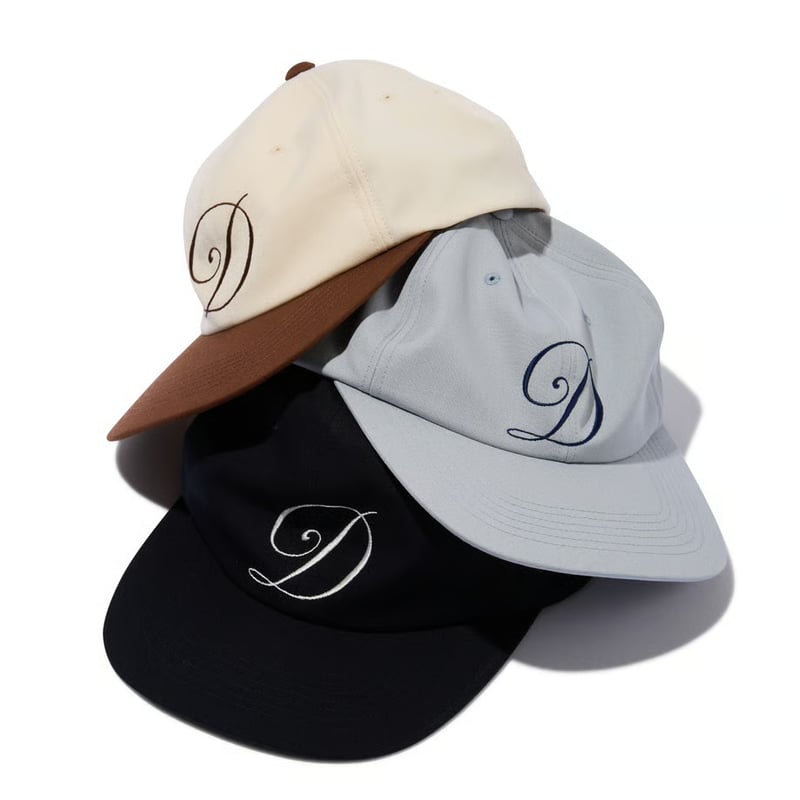 【Diaspora skateboards】　CAP Diaspora skateboards /Side Mesh Longbill Cap (Black) – Re