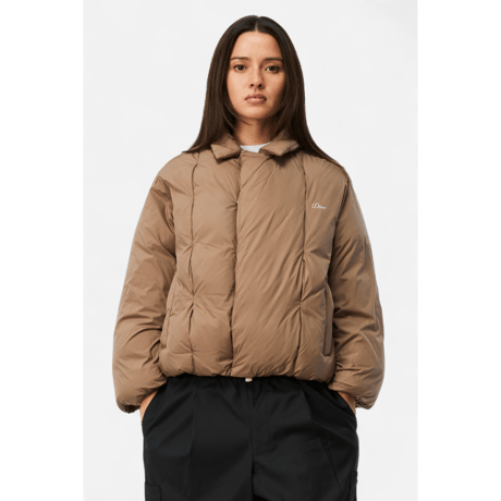 DIME PLEATED PUFFER BRONZE