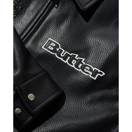 BUTTER GOODS GUARD DOG JACKET BLACK