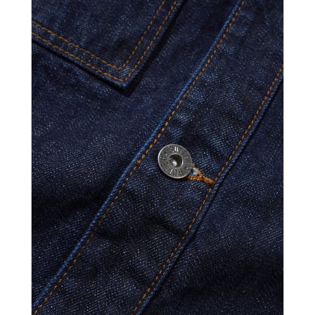 BUTTER GOODS BULL SELVEDGE DENIM JACKET RAW INDIGO