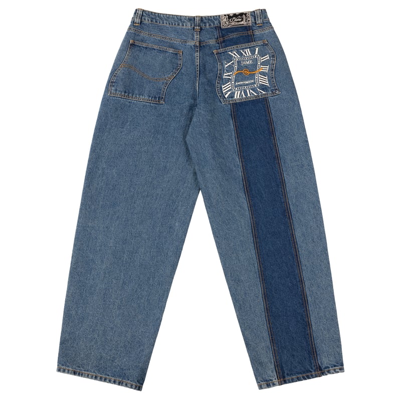 DIME CLASSIC BAGGY DENIM PANTS KNOWTOMATIC BLUE