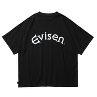 EVISEN ARCH LOGO TECH TEE BLACK