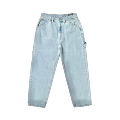KROOKED KOFFIN CARPENTER BLEACHED DENIM