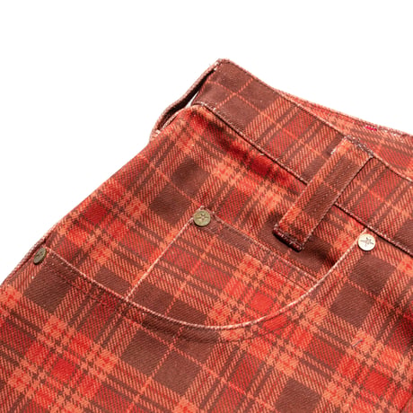 CARPET COMPANY C-STAR PLAID DENIM BROWN