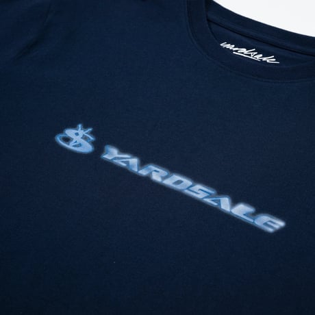 YARDSALE DARKWAVE TEE NAVY