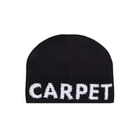 CARPET COMPANY  RHINESTONE BEANIE BLACK