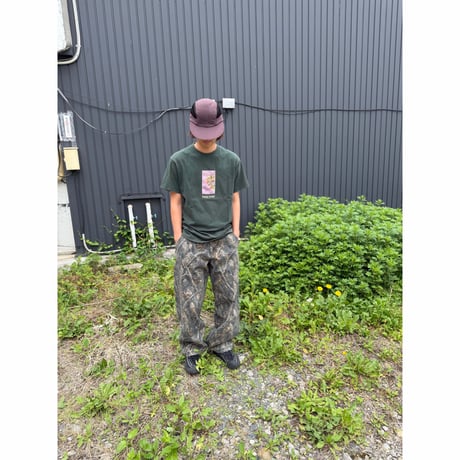 BUTTER GOODS WORK PANTS FOREST CAMO