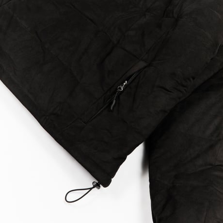 BRONZE 56K BRONZE 56K FAUX SUEDE PUFFER JACKET BLACK