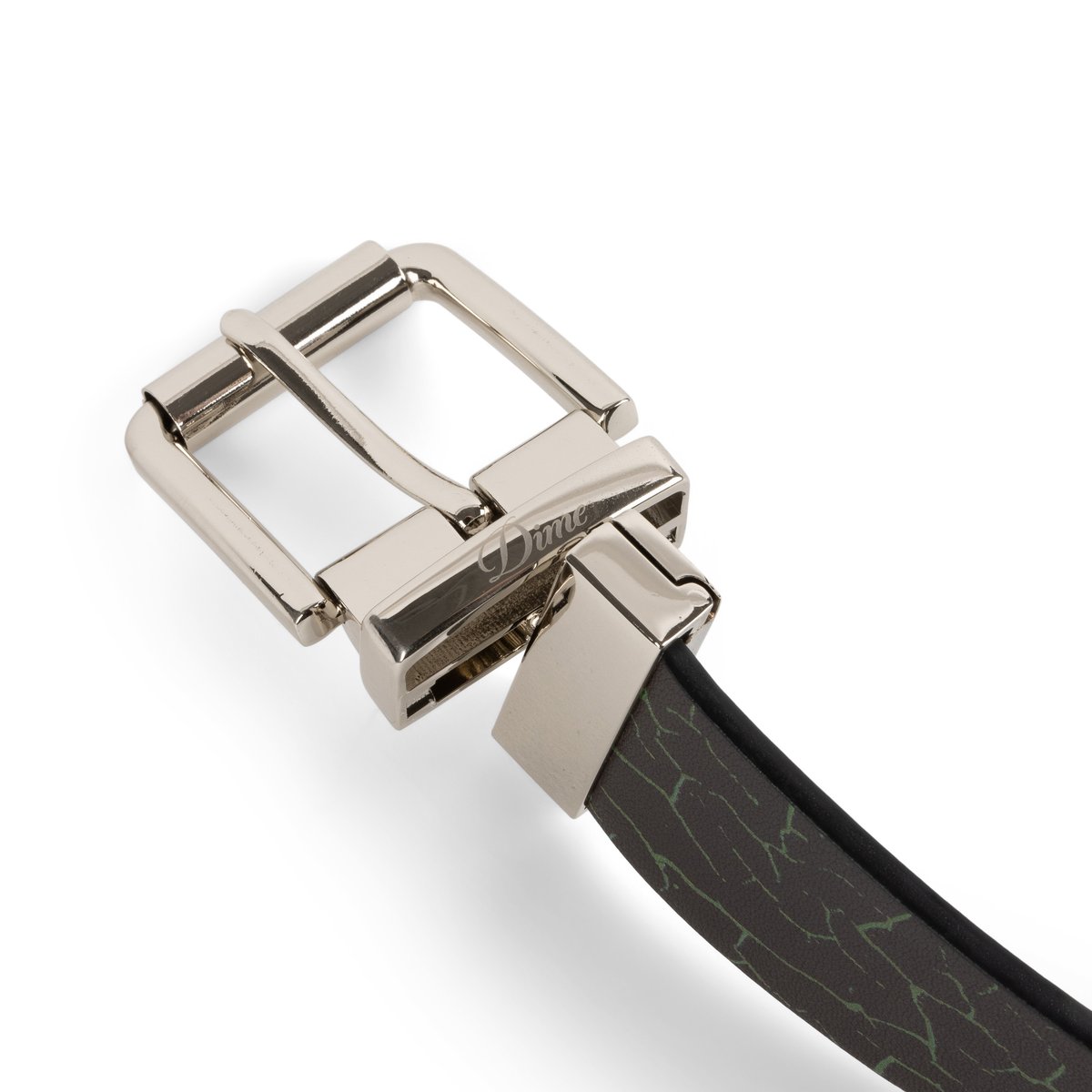 DIME REVERSIBLE LEATHER BELT BLACK&BEIGE | CANO