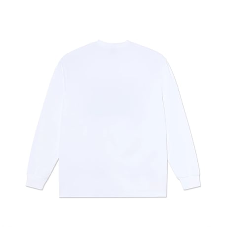 POLAR SKATE.CO LS TEE STREET CORNER WHITE