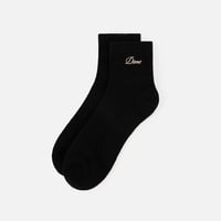 DIME 2PACK ANKLE SOCKS BLACK