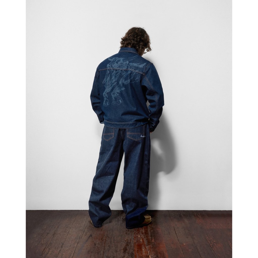 BUTTER GOODS BULL SELVEDGE DENIM JEANS RAW INDI