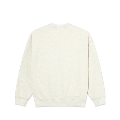 POLAR SKATE.CO FRANKIE CREWNECK IVORY GREY MELANGE