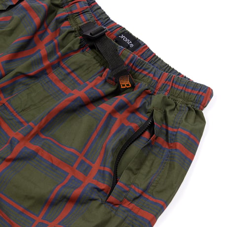 BRONZE 56K PLAID SHORT DARK GREEN