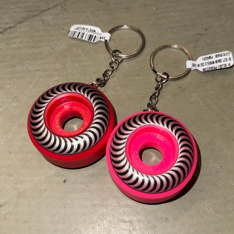完売品 Spitfire Wheels Key Chain Classic ⑤ NATURAL