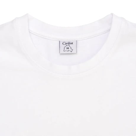 CIVILIST FLOWER TEE WHITE