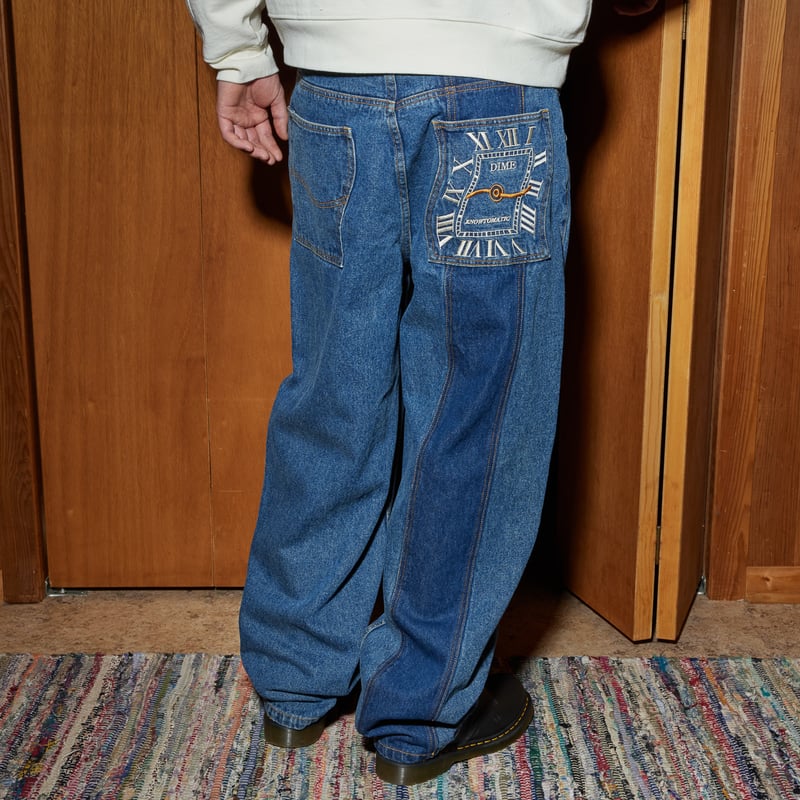 【Dime】CLASSIC BAGGY DENIM PANTS DIME CLASSIC BAGGY DENIM PANTS KNOWTOMATIC BLUE