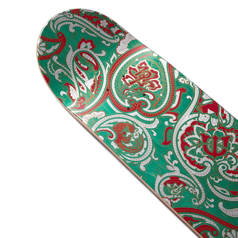 EVISEN PAISLEY RED TURQUOISE DECK 8.0 | CANOLA