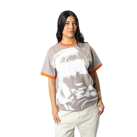 HODDLE TEENAGE SMOKER TEE GREY