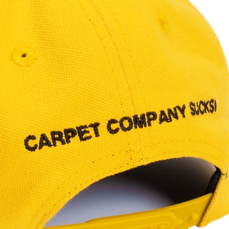 CARPET COMPANY C.C SUCKS HAT YELLOW