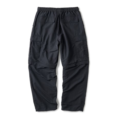 FTC CONVERTIBLE CARGO PANT BLACK