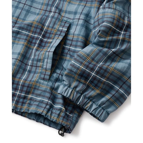 FTC UTILITY ANORAK JACKET GREEN PLAID