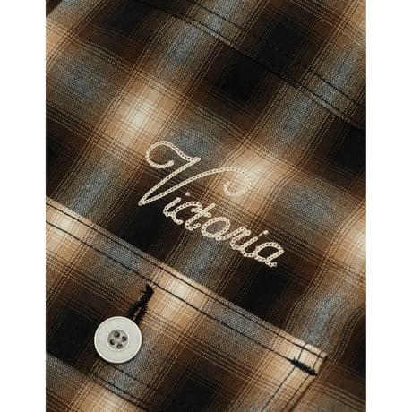 VICTORIA PLAID TYPE 1 JACKET