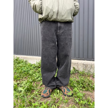 POLAR SKATE.CO BIG BOY PANTS SILVER BLACK