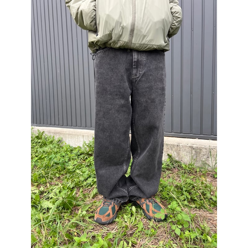 POLAR SKATE.CO BIG BOY PANTS SILVER BLACK | CAN