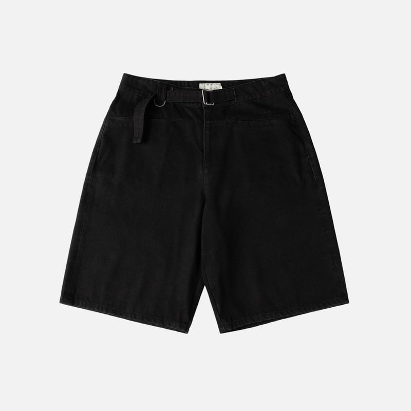 DIME TECH DENIM SHORTS BLACK | CANOLA SKATESHOP
